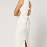 Winona | Siesta Midi Dress ~ White