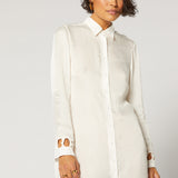 Winona | Aubrey Shirt Dress ~ White