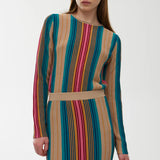 Kinney | Cisco Top ~ Lurex Stripe