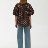 Kinney | Margot Blouse ~ Dotty