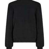 Mos Mosh | Micka O-LS Sweatshirt ~ Black