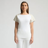 Raw by Raw | Base Layer Cap-Sleeve Top ~ Milk