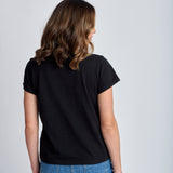 Cloth+Paper+Scissors | Crew Neck Tee ~ Black