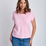 Cloth+Paper+Scissors | Crew Neck Tee ~ Lolly Pink