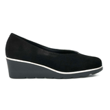 Dchicas | Ante Wedge ~ Negro