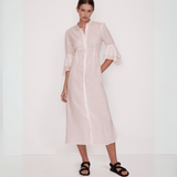 Morrison | Ellison Linen Dress ~ White