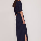 Morrison | Raemi Rib Knit Dress ~ Navy