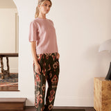 The Dreamer Label | Riley Ikat Pant ~ Charcoal