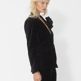 Joey the Label | Velvet Ringmaster Blazer ~ Black