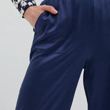 Caravan & Co. | Lightness of Being Silk Slouch Pant ~ Midnight