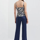 Caravan & Co. | Lightness of Being Silk Slouch Pant ~ Midnight