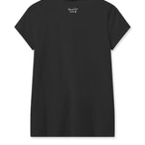 Mos Mosh | Tulli V-SS Basic Tee ~ Black