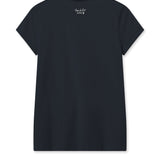 Mos Mosh | Tulli V-SS Basic Tee ~ Salute Navy