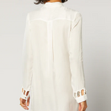 Winona | Aubrey Shirt Dress ~ White