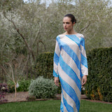 ASTON STUDIO | Rosie Dress ~ Lapis Stripe